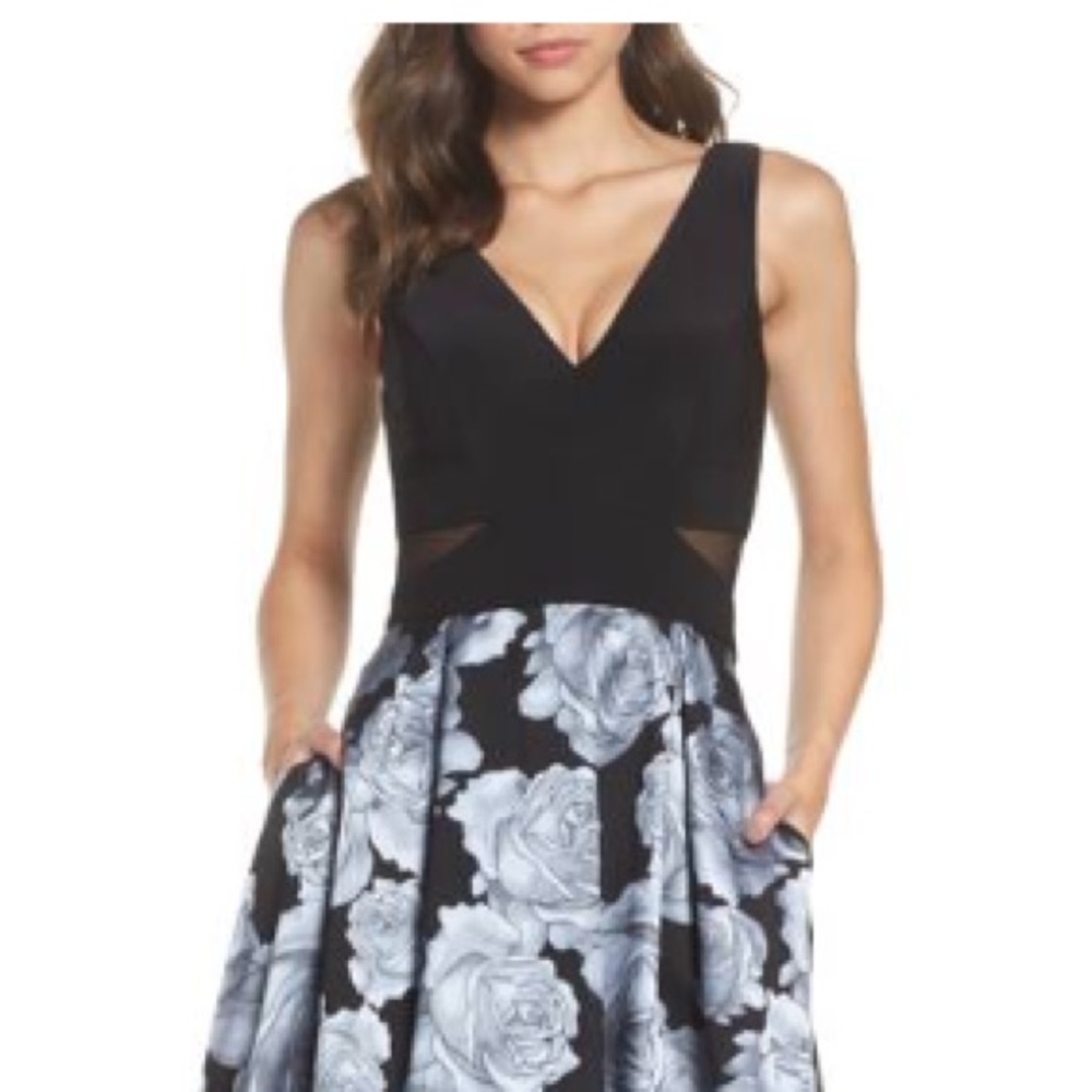 High/low gown
